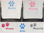 Chic Canine Comfort: Personalised Dog Towels