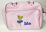 Pirouette in Style: Personalised Embroidered Ballet Dance Bag and Towel Set