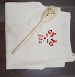 Festive Delights: Personalised Christmas Apron and Wooden Spoon Set