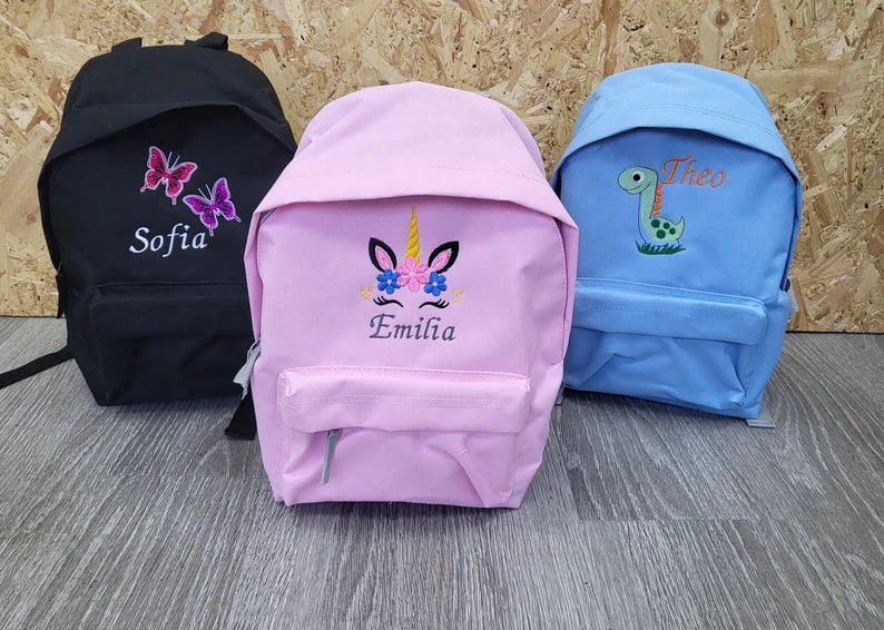 Back-to-School Splendour: Personalised Kids' Backpacks