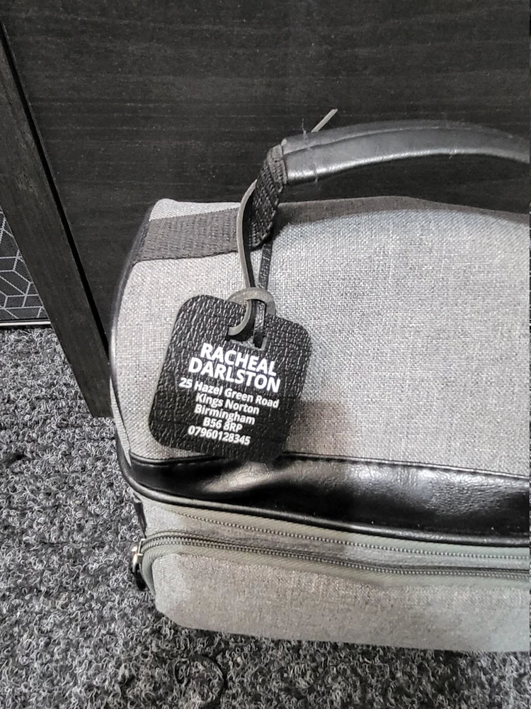 Square Leather Luggage Tags: The Quintessential Travel Companion