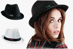 Summer Elegance: Personalised Embroidered Fedora Hats