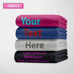 Luxurious Comfort: Personalised Embroidered Towels