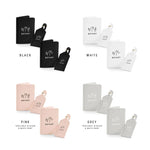 'Mr & Mrs' Passport Cover and Luggage Tag Set: Travel in Style Together