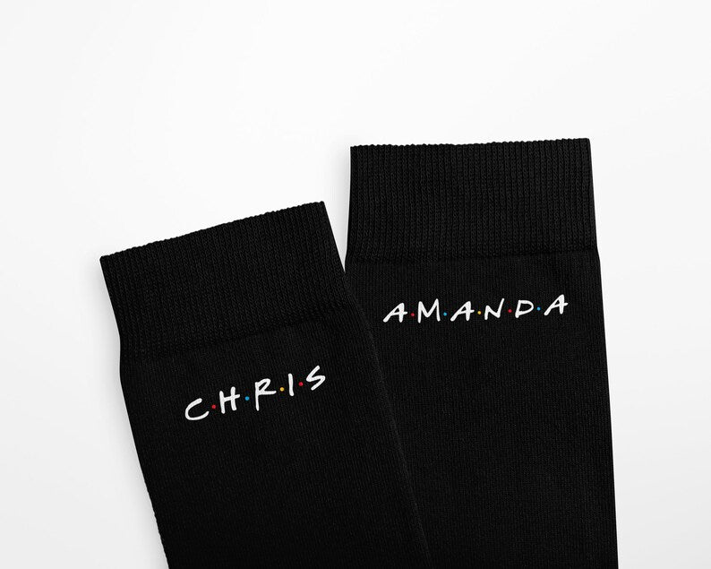 How You Doin'? Personalised 'FRIENDS' theme Inspired Socks!