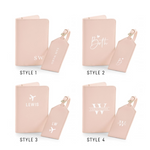Passport Cover and Luggage Tag Set: Travel with Style and Personality