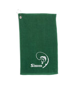 Personal Touch on the Water: Custom Name Fishing Towel
