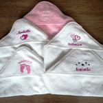 Luxury Embrace: Personalised Egyptian Cotton Baby Towel