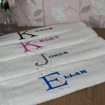 Elegant Touches: Personalised Monogram Hand Towels