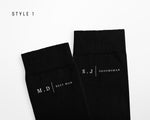 Personalised Men's Wedding Socks | Unique Wedding Gift for the Groom, Best Man & MORE