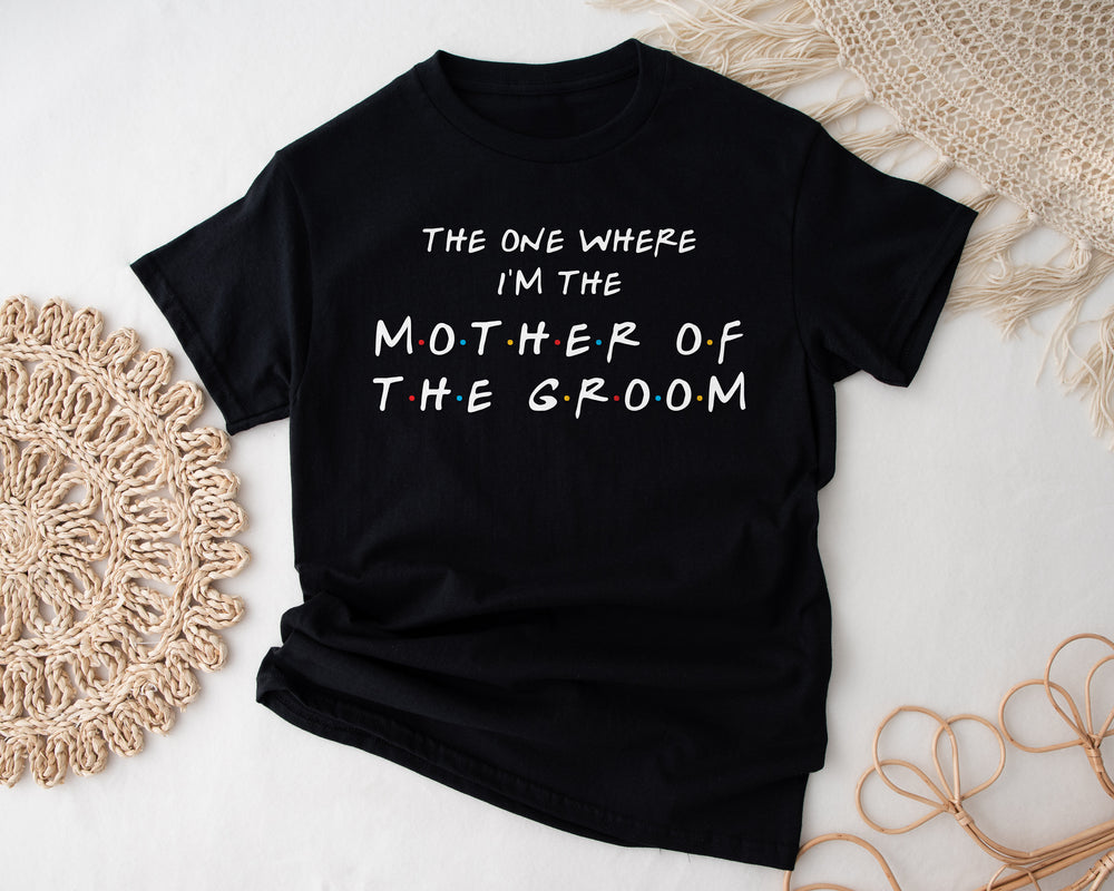 Personalised Hen Party T-Shirts – "The One Where" Theme for Team Bride (Style 4)