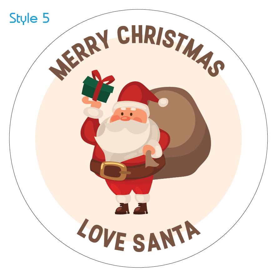 Custom Festive Stickers - Personalised Christmas Sticker Labels 🎅🎄