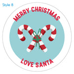 Custom Festive Stickers - Personalised Christmas Sticker Labels 🎅🎄