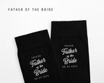 Personalised Men's Wedding Socks | Unique Wedding Gift for the Groom, Best Man & MORE STYLES