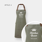 Personalised Apron – Stylish Cooking Apron with Custom Name