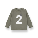 Personalised Kids Birthday Sweatshirt – Custom Name & Age Print