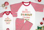 Personalised matching family Christmas pyjamas - Family Christmas 2024