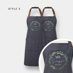 Personalised Couples Aprons – Custom Aprons for Cooking Enthusiasts