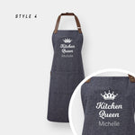 Personalised Apron – Stylish Cooking Apron with Custom Name