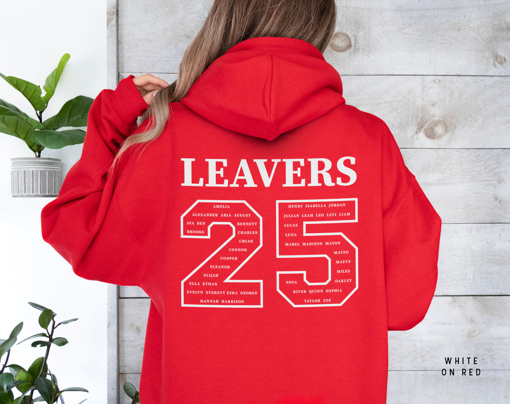 School Leavers 2025 Hoodie - Leavers 2025 Style 4