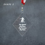 Personalised Acrylic Medal – Custom Sports Award – Runner-Up or Achievement Medal – Trophy Alternative for Events & Ceremonies