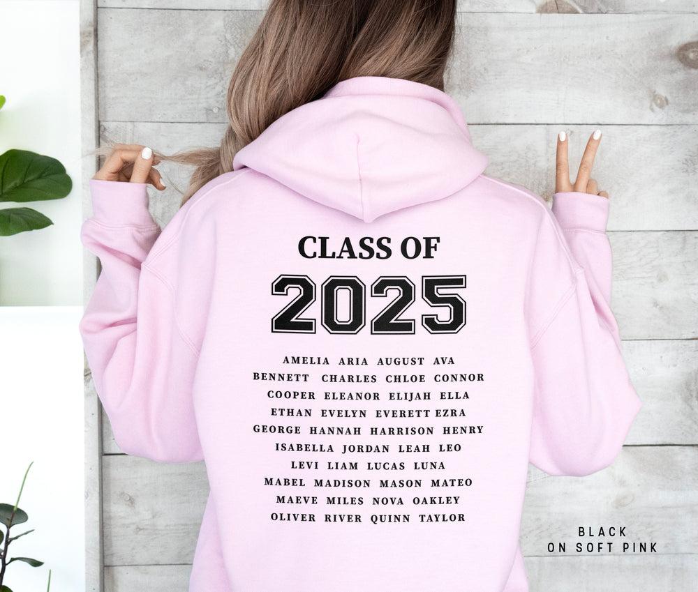 School Leavers Hoodie 2025 - End Of Term Year Style 3