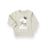 Personalised Kids Birthday Sweatshirt – Custom Name & Age Print