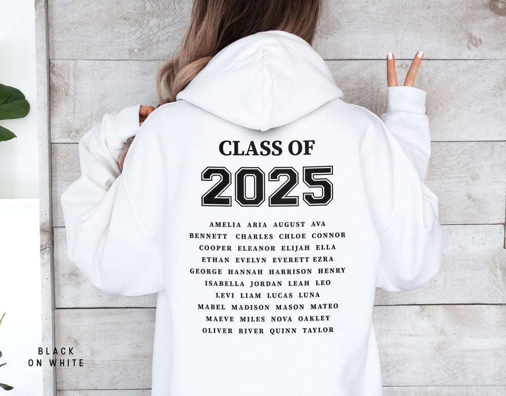 School Leavers Hoodie 2025 - End Of Term Year Style 3