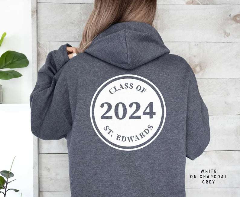 School Leavers 2024 Hoodie - Class Of 2024 Style 2