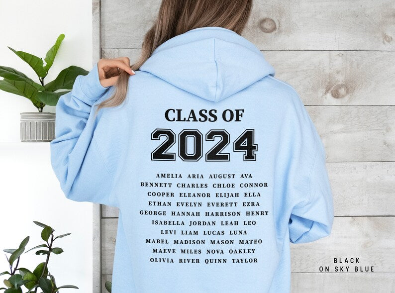 School Leavers Hoodie 2024 - End Of Term Year Style 3