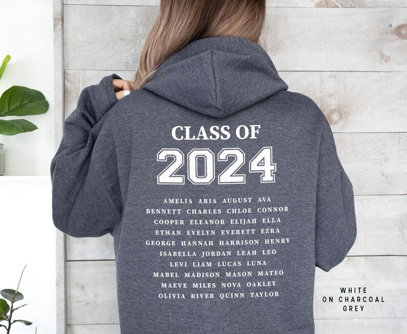 School Leavers Hoodie 2024 - End Of Term Year Style 3