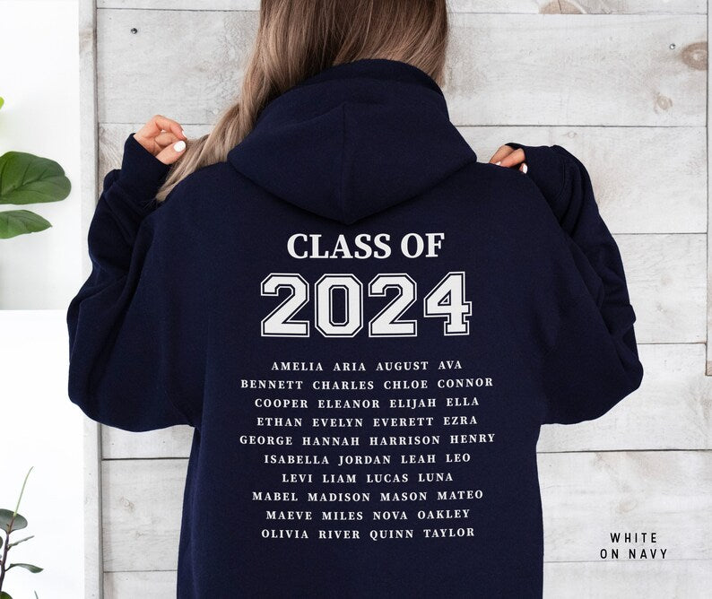 School Leavers Hoodie 2024 - End Of Term Year Style 3