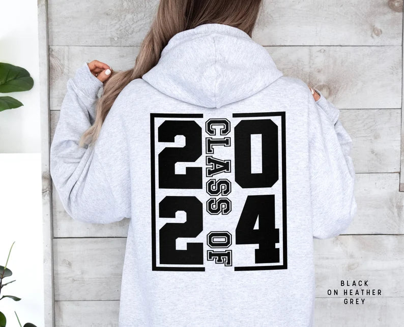 School Leavers 2024 Hoodie - Class Of 2024 Style 8