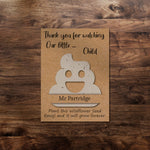 Personalised Teacher Gift Seeded Paper, Plantable Lecturer Gift Card Wildflower Seed Paper End of School Year Thank You