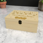 🎄 Personalised Christmas Eve Box - Custom Children's Wooden Keepsake Xmas Eve Box 🎁