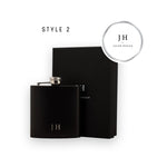 Personalised Hip Flask 7oz & Gift box - Perfect Gift For him, father, brother, boyfriend, man on Any Special Occasion