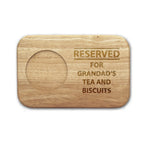Personalised Engraved Tea and Biscuit Board | Coffee and Cake Serving Tray | Unique Gift for Any Occasion