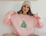 🎄 Christmas Tree Sweatshirt - Women's Xmas Jumper - Festive Holiday Sweater 🌟