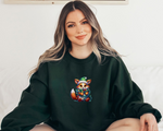 🦊 Cute Festive Fox Jumper - Christmas Woman's Sweatshirt - Xmas Christmas Jumper 🎄