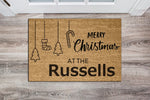 Christmas Custom Doormat - Personalised Festive Xmas Door Decoration 🎄🎅