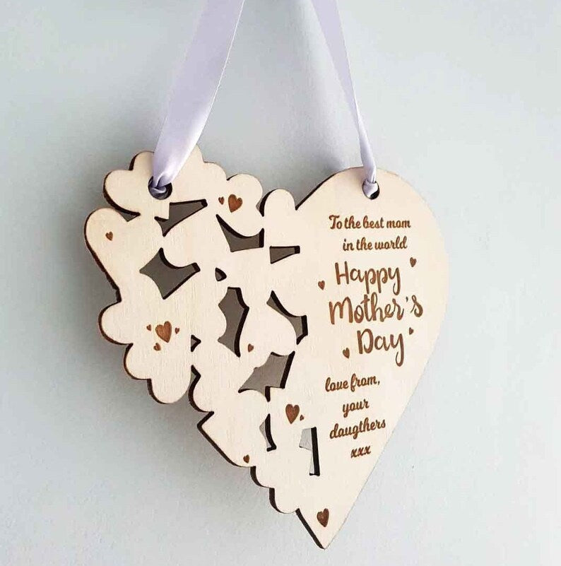 Mother's Day Gift Mummy Hanging Keepsake Sign, Mothers day gifts
