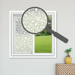 Privacy Frosted Window Film Floral G