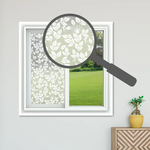 Privacy Frosted Window Film Floral I