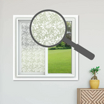 Privacy Frosted Window Film Floral E