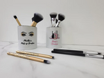 Personalised make up brush holder, Birthday Gift, Mother's Day gift, Make up Brush stand