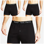 Cheeky Comfort: Custom Embroidered Boxer Shorts
