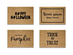 Hey Pumpkin Coir Heavy Duty Doormat - Halloween Doormat - Halloween Decor- Halloween Theme Door Mat - Personalised Halloween Door Decoration