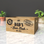 Personalised Large Wooden Gift Crate, Gift Box/ Basket / Hamper Alternative Wood Crate, Gardening, Movie, Pet, Father, Mother, Knitting Gift