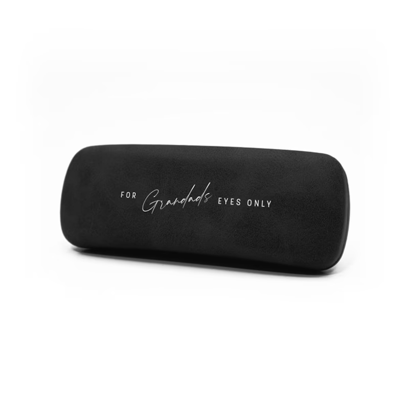 Personalised glasses case, sunglasses case, personalised spectacles case, reading glasses gift, Gift for grandad, nan, student.