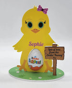 Easter egg holder, easter egg stand Easter Kids gift, Personalised bunny chocolate surprise holder, chocolate egg holder, Easter bunny Gift